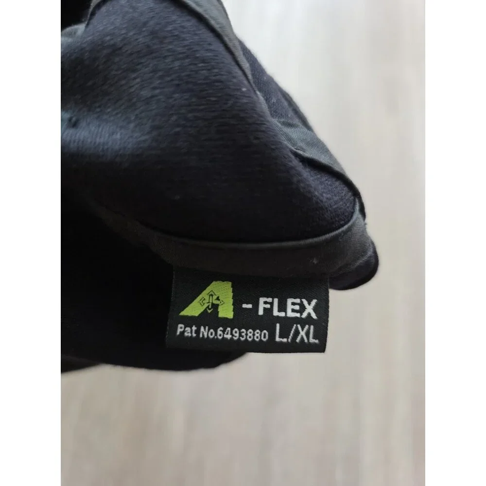 Adidas Originals‎ Trefoil Black A Flex Fitted Hat Cap L XL Unisex